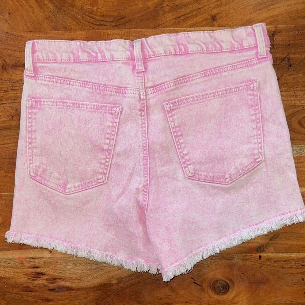 Celebrity Pink Light Pink Frayed Shorts - Picture 4 of 5